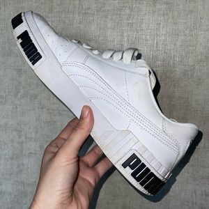 Puma sneakers, white colour, size 7,5